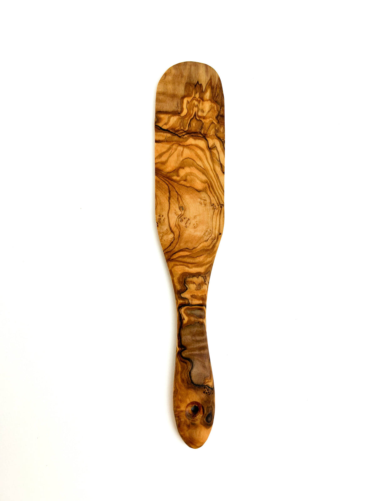 Small Olive Wood Spurtle