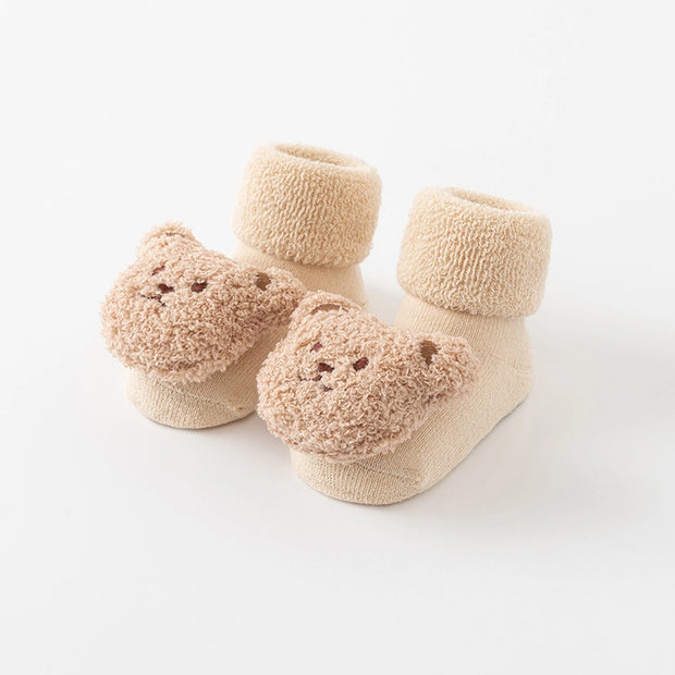 Annie & Charles - Bear Socks with Non-Slip Sole