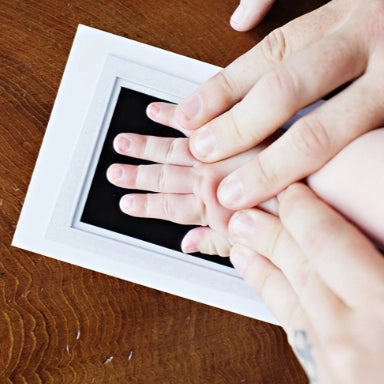 Annie & Charles Hand  Footprint Set