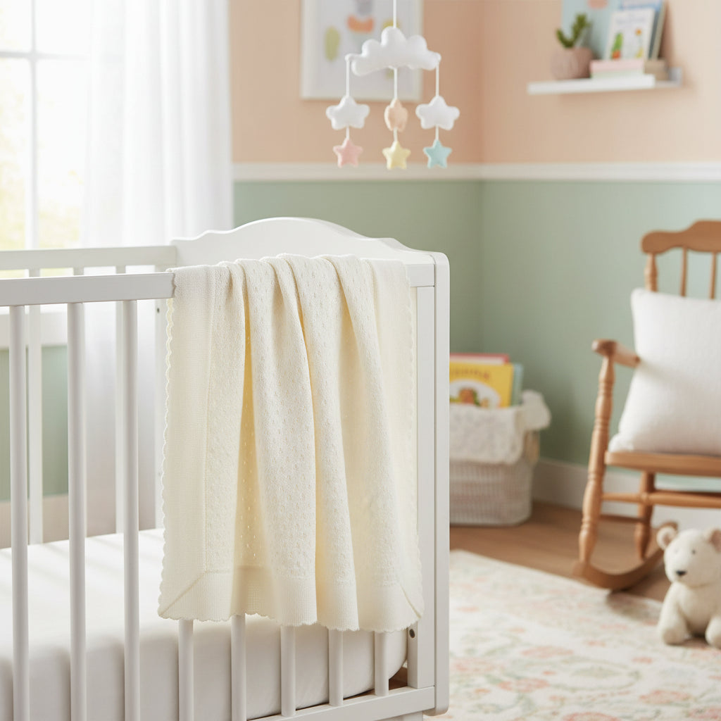 Bon Knit Sky Baby Blanket