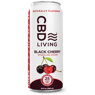 CBD Living Sparkling Water - 12 Pack