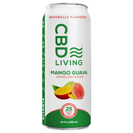 CBD Living Sparkling Water - 12 Pack