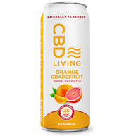 CBD Living Sparkling Water - 12 Pack