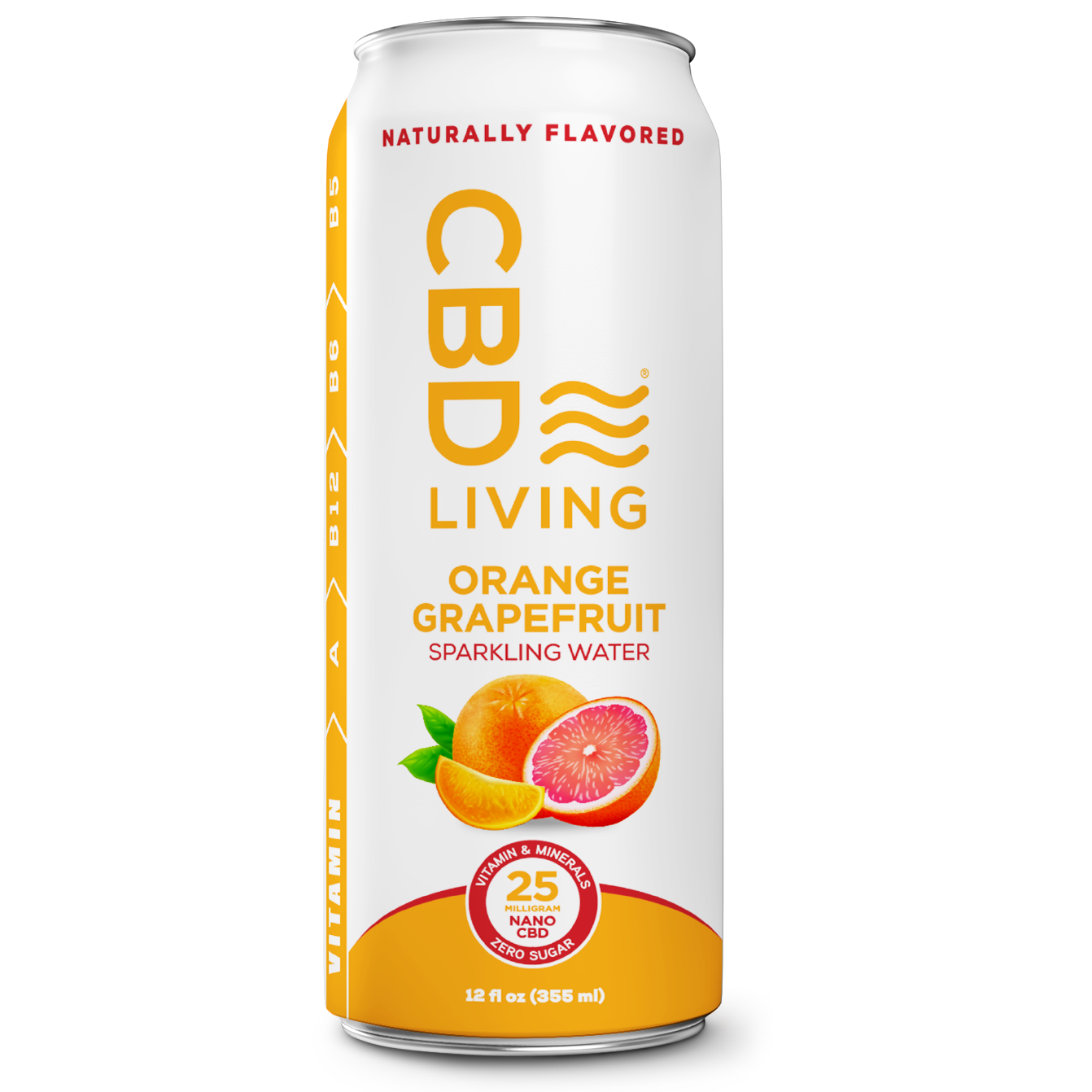 CBD Living Sparkling Water - 12 Pack