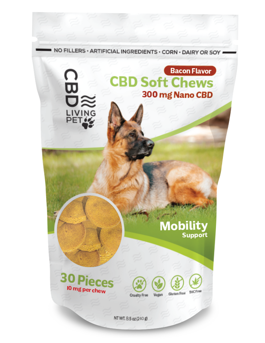 CBD Living CBD Dog Chews Mobility Support