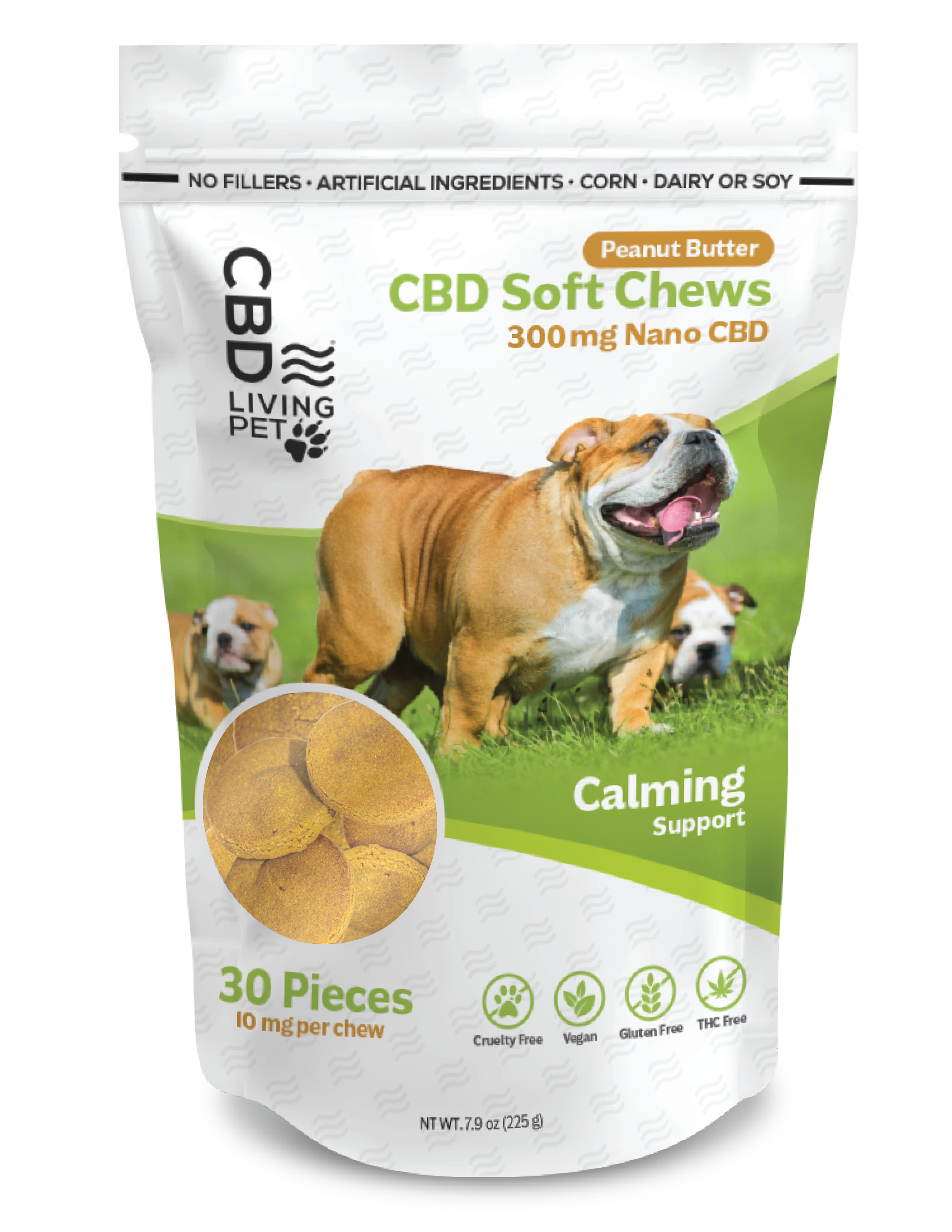 CBD Living CBD Dog Chews Calming Support