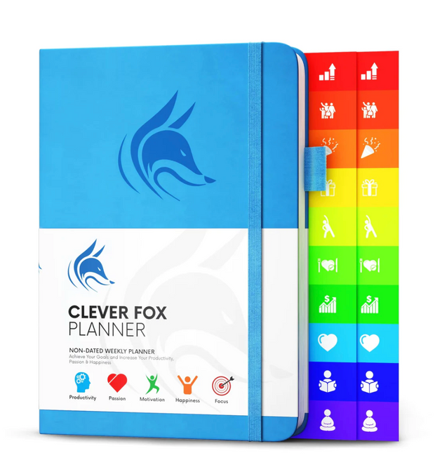 Clever Fox Planner – Undated Weekly & Monthly Planner