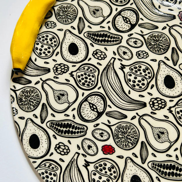 Tigermilk Ceramics - Banana Cake Plate