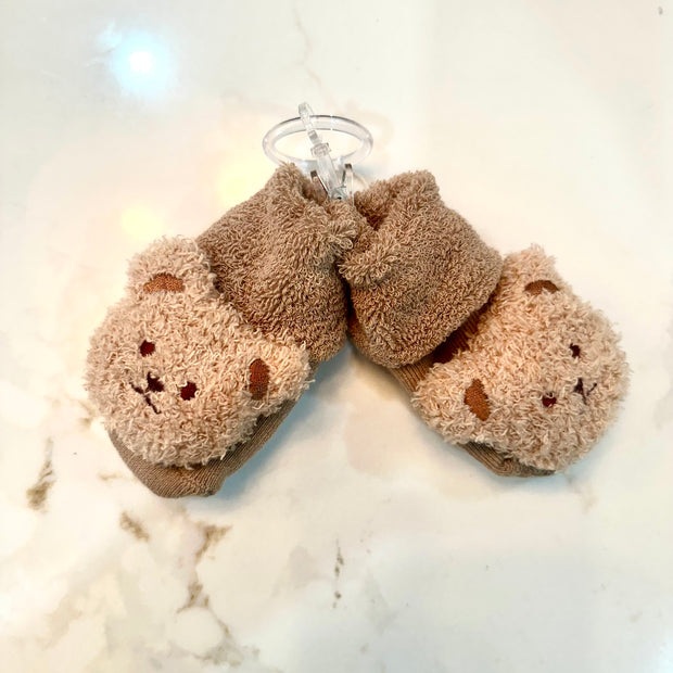 Annie & Charles - Bear Socks with Non-Slip Sole