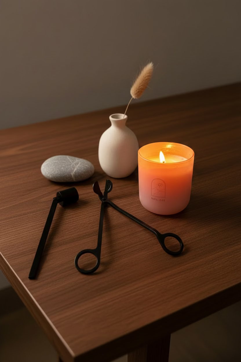 The Elevated Abode Wick Trimmer and Snuffer