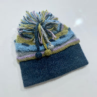 Cheek to Cheek Bianca & Ivan - Striped Hand Crochet Hat and Mittens