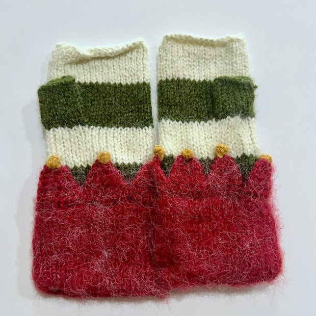 Cheek to Cheek Bianca & Ivan - Hand Knit Arm Warmers