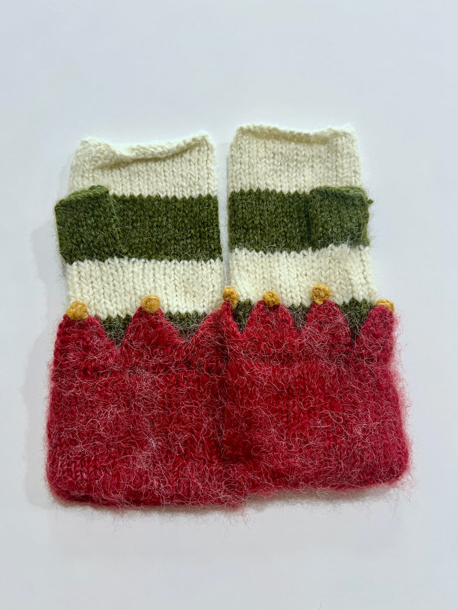 Cheek to Cheek Bianca & Ivan - Hand Knit Arm Warmers