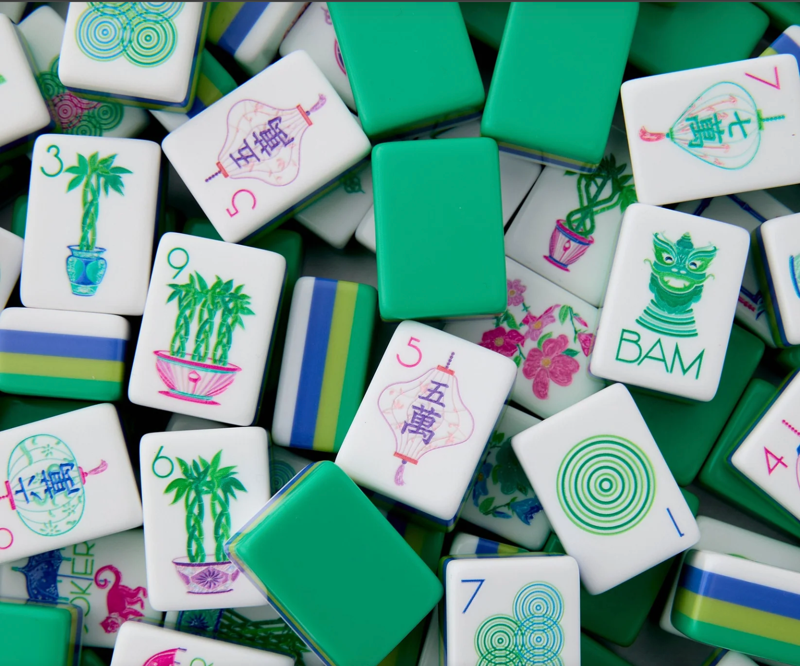 Oh My Mahjong - Jasmine Tile Set
