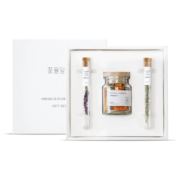 KKOKDAM_Original Flower Tea & Flower Tea Stick Gift Set