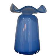 Terraglassworks Ruffle Bud Vase