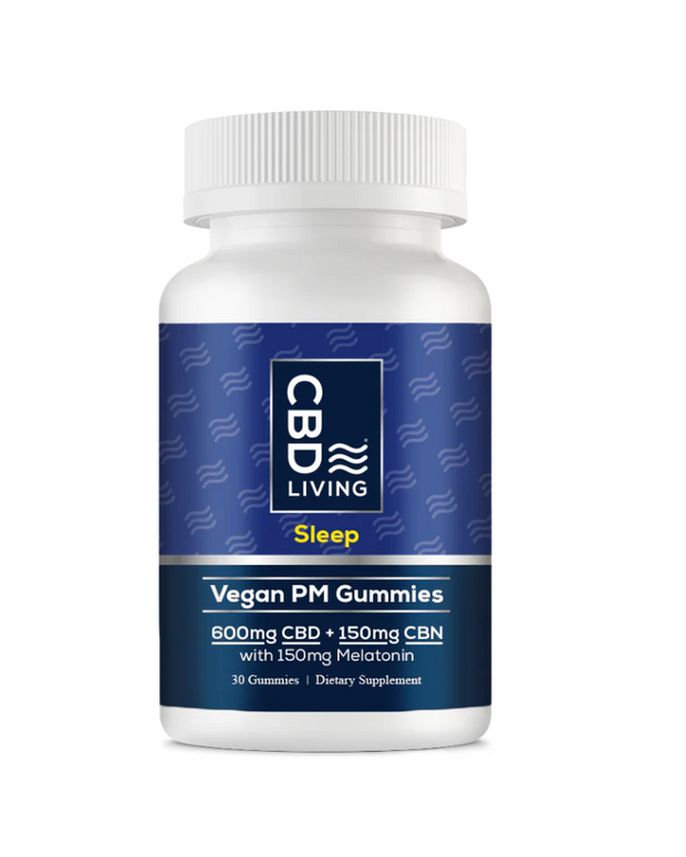 CBD Living Vegan PM GUMMIES - SLEEP + CBN