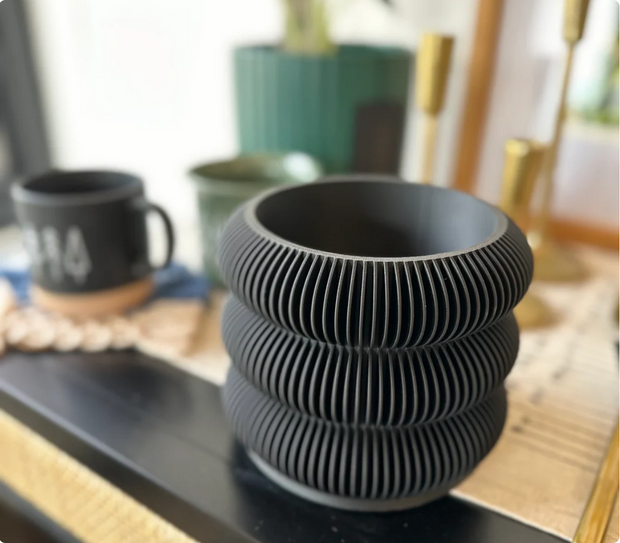 Modernized Pottery - Triple Bubble Planter