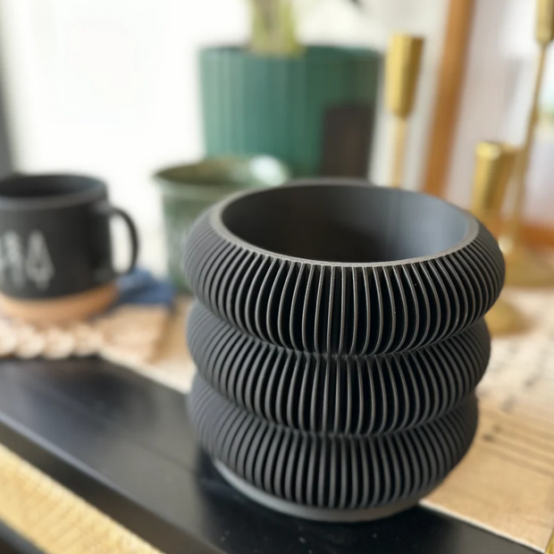 Modernized Pottery - Triple Bubble Planter