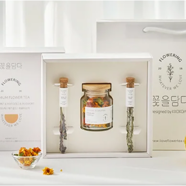 KKOKDAM_Original Flower Tea & Flower Tea Stick Gift Set