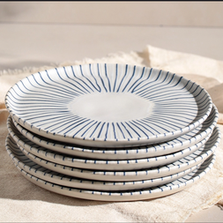 Elemento - Bio Stoneware Dessert Plate, 8.46