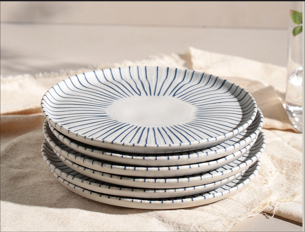 Elemento - Bio Stoneware Dessert Plate, 8.46"