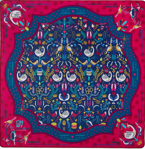 Oh My Mahjong - Pear Tree Mahjong Mat
