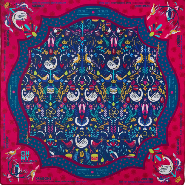 Oh My Mahjong - Pear Tree Mahjong Mat