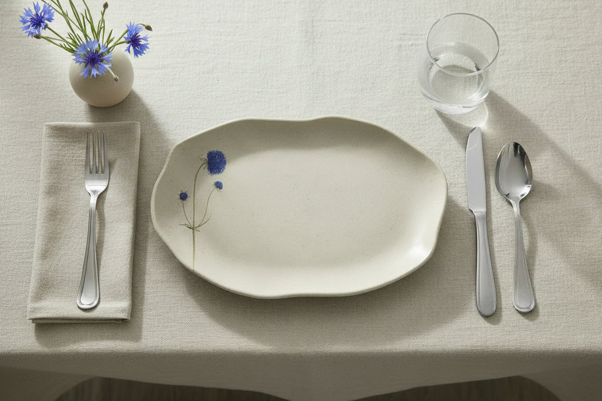 Porto Brasil Bio Stoneware Campestre Oval Platter