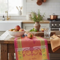 Garnier Thiebaut Les Peches Rose Kitchen Towel