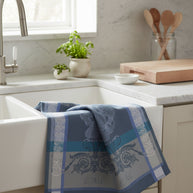 Garnier Thiebaut - Ail Blue Kitchen Towel