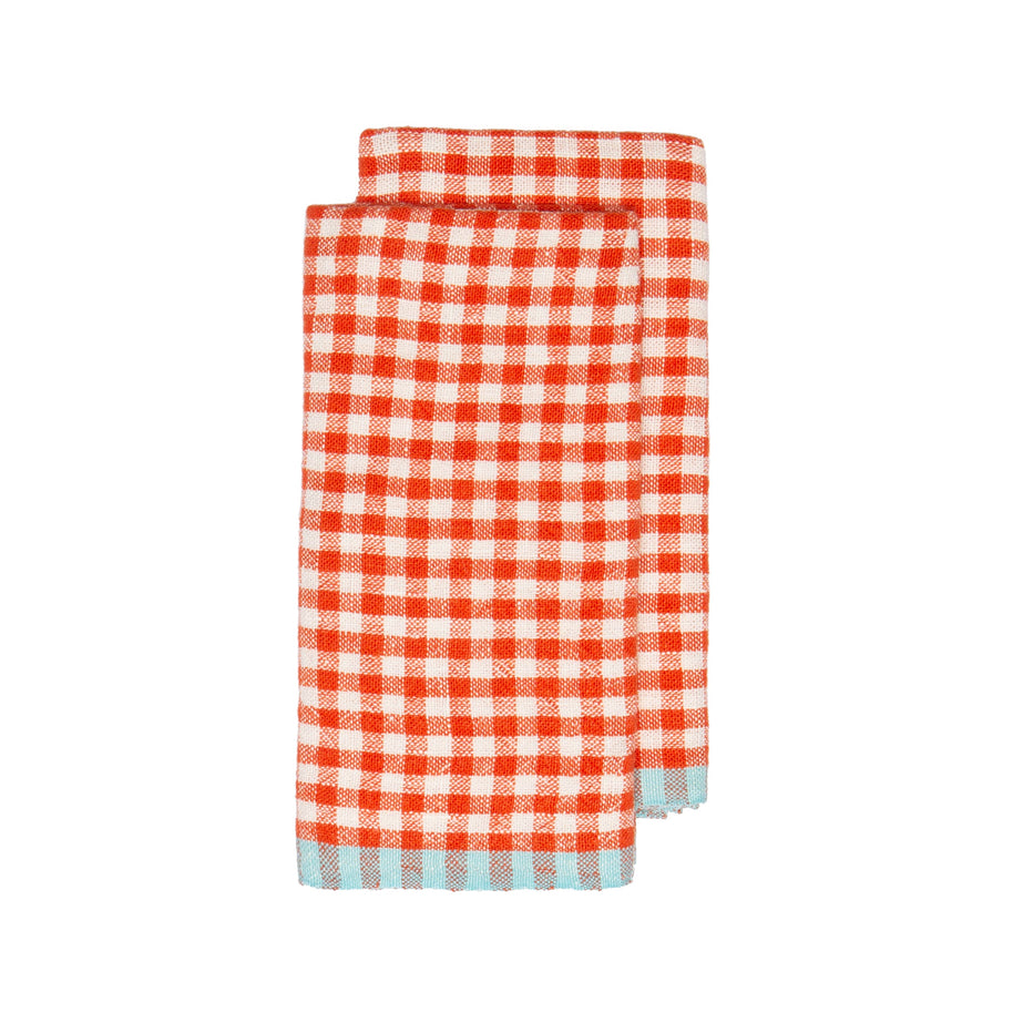 Two-Tone Gingham Tea Towels