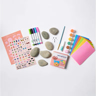 Kids Rock Painting Kit - Cool Faces