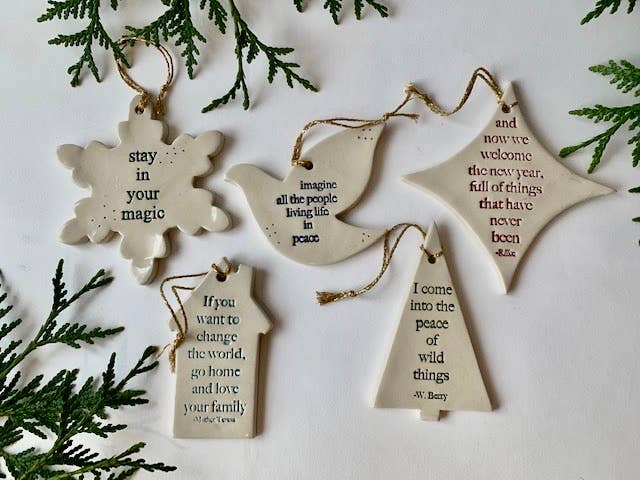 CSF Ceramic Ornament: Bird