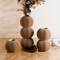 Modernized Pottery - Double Bubble Vase