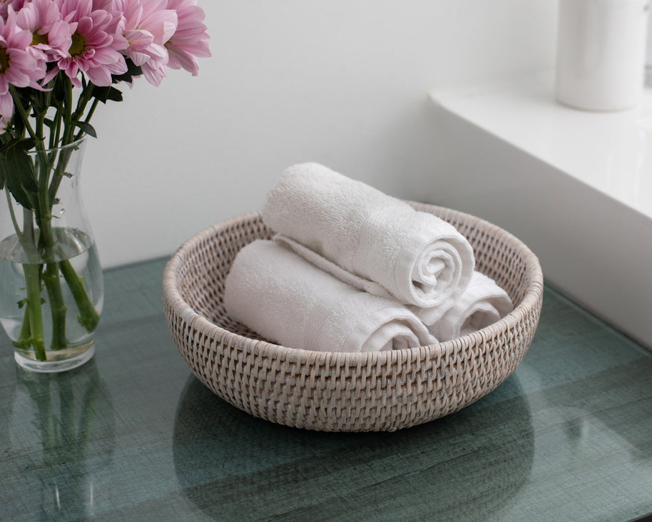 Artifacts Trading Company Rattan Everything Bowl Decorative Basket