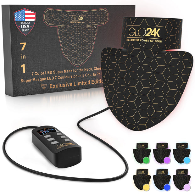 7 Color Led Super Mask For the Neck, Chest & Décolleté