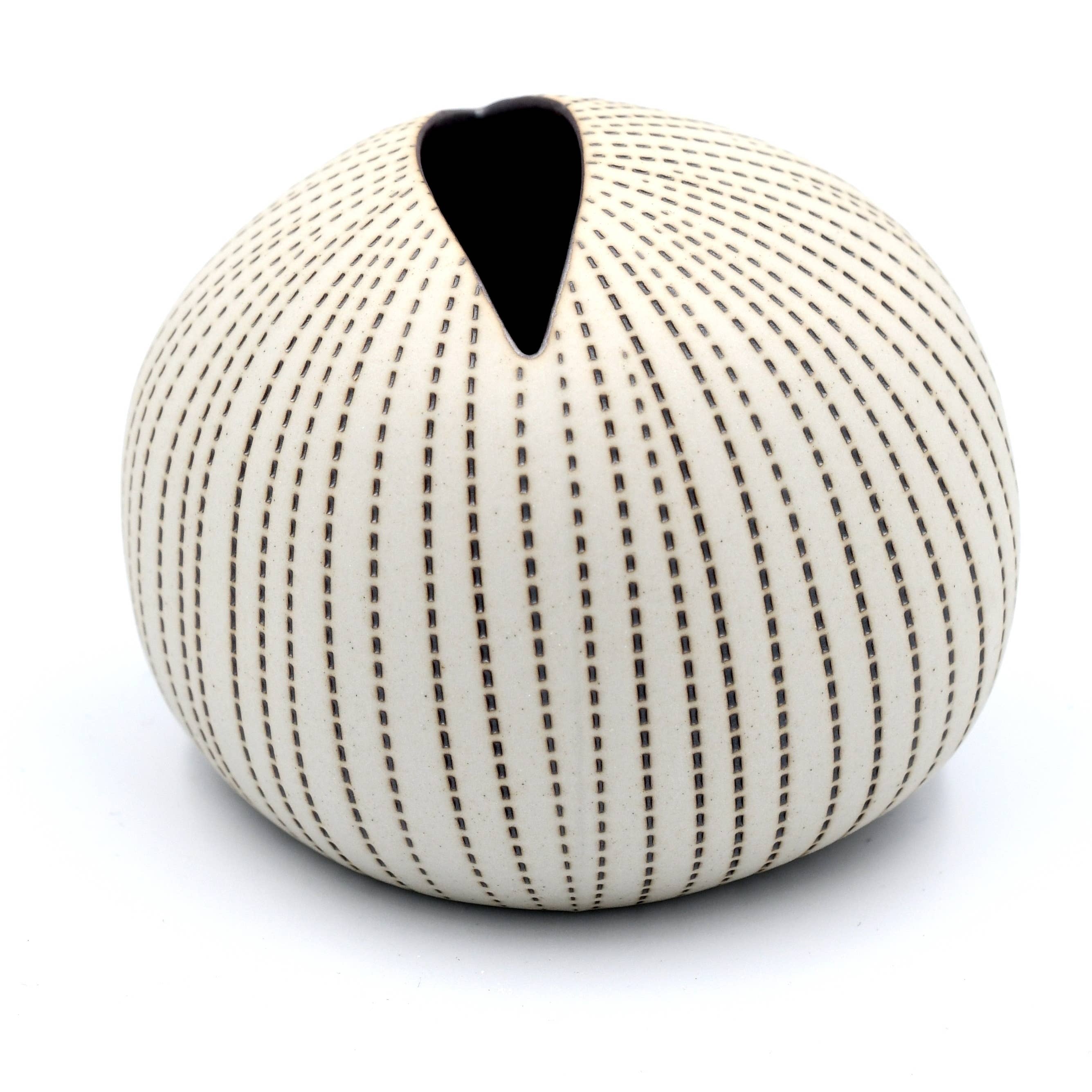 Art Floral Trading Pebble L-Handcrafted Porcelain Bud Vase