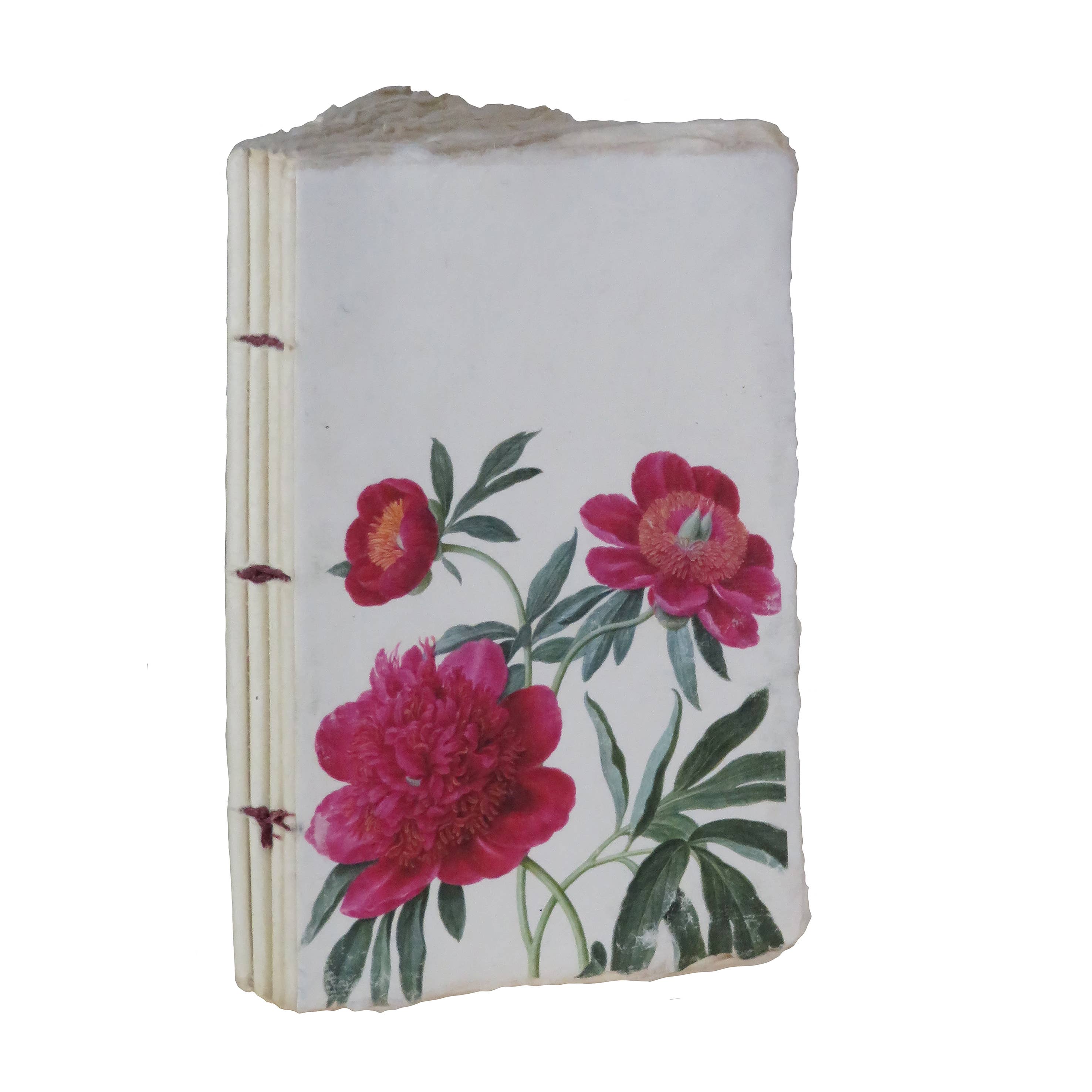 Epigr'am Peony Flower Parchment Paper Notebook