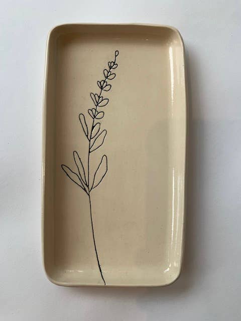 CSF Ceramic Small Tray: Lavender