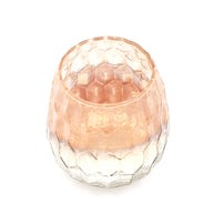 Candle Holder | Ruby Luster Glass Votive Candle Stand