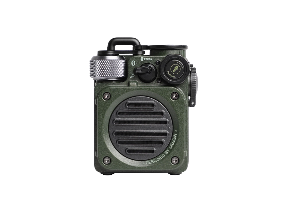 Muzen - Wild Mini Rugged Outdoor Portable Bluetooth Speaker