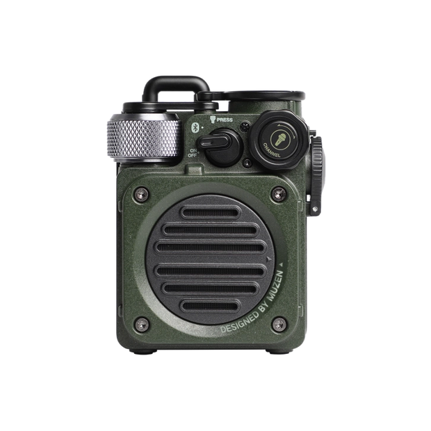 Muzen - Wild Mini Rugged Outdoor Portable Bluetooth Speaker