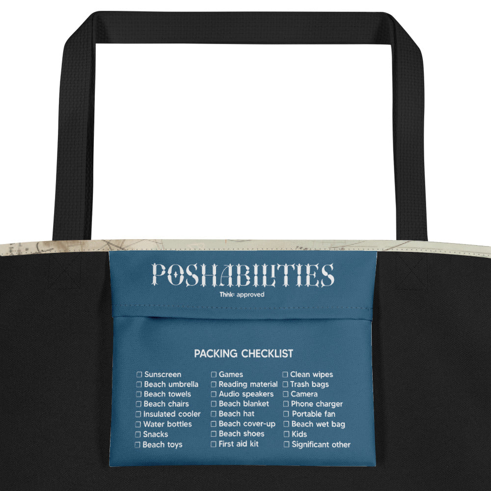 Meditation By The Sea - Beach Bag #2