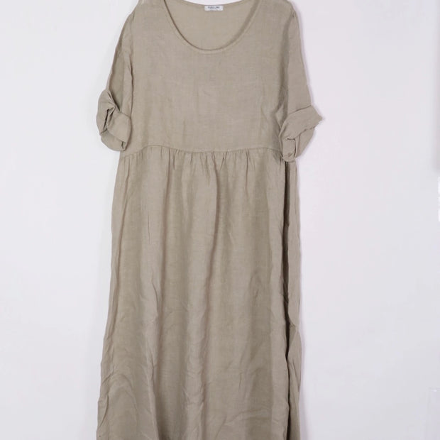 LÉA & LUC Scoop Neck Long Dress