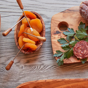 Verve Culture Italian Olivewood Aperitivo Forks