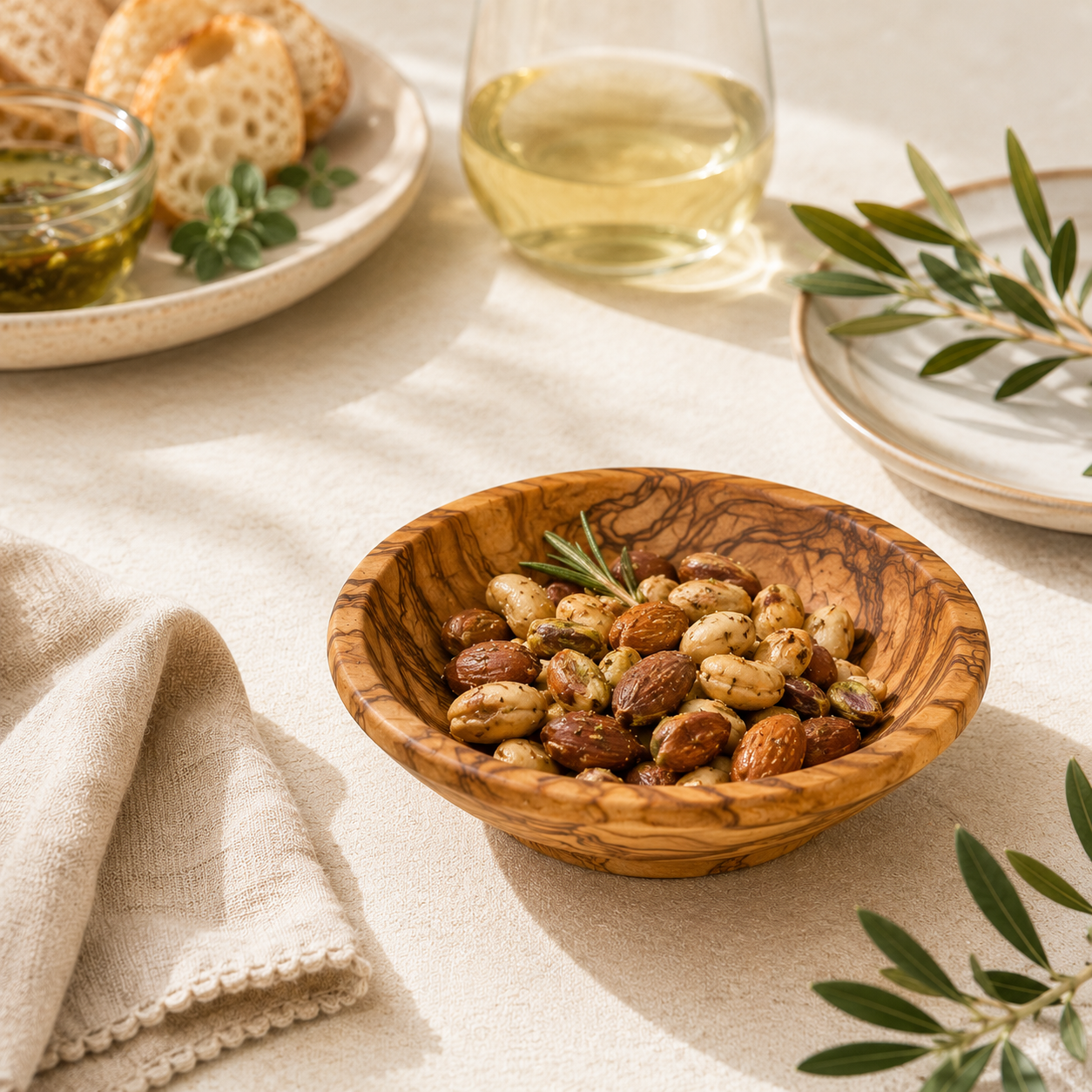 Natural OliveWood Mini Olive Wood Dish