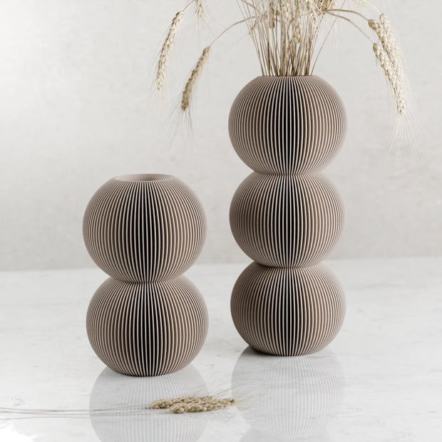 Modernized Pottery - Double Bubble Vase