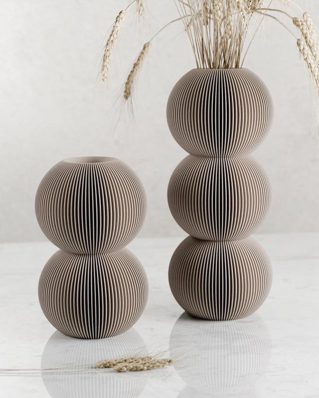Modernized Pottery - Single Bubble Vase