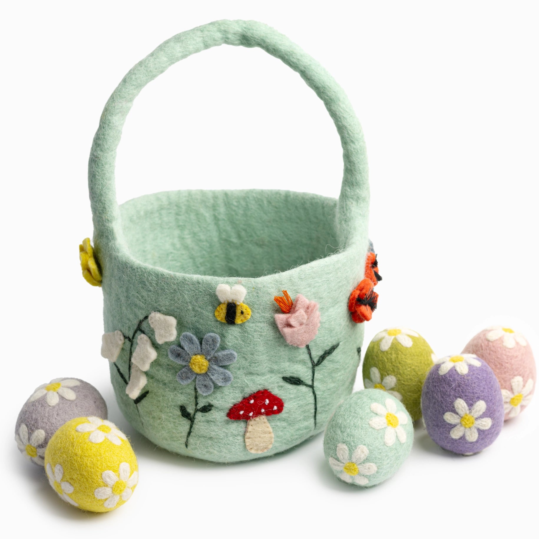 Global Goods Partners Felt Easter Baskets